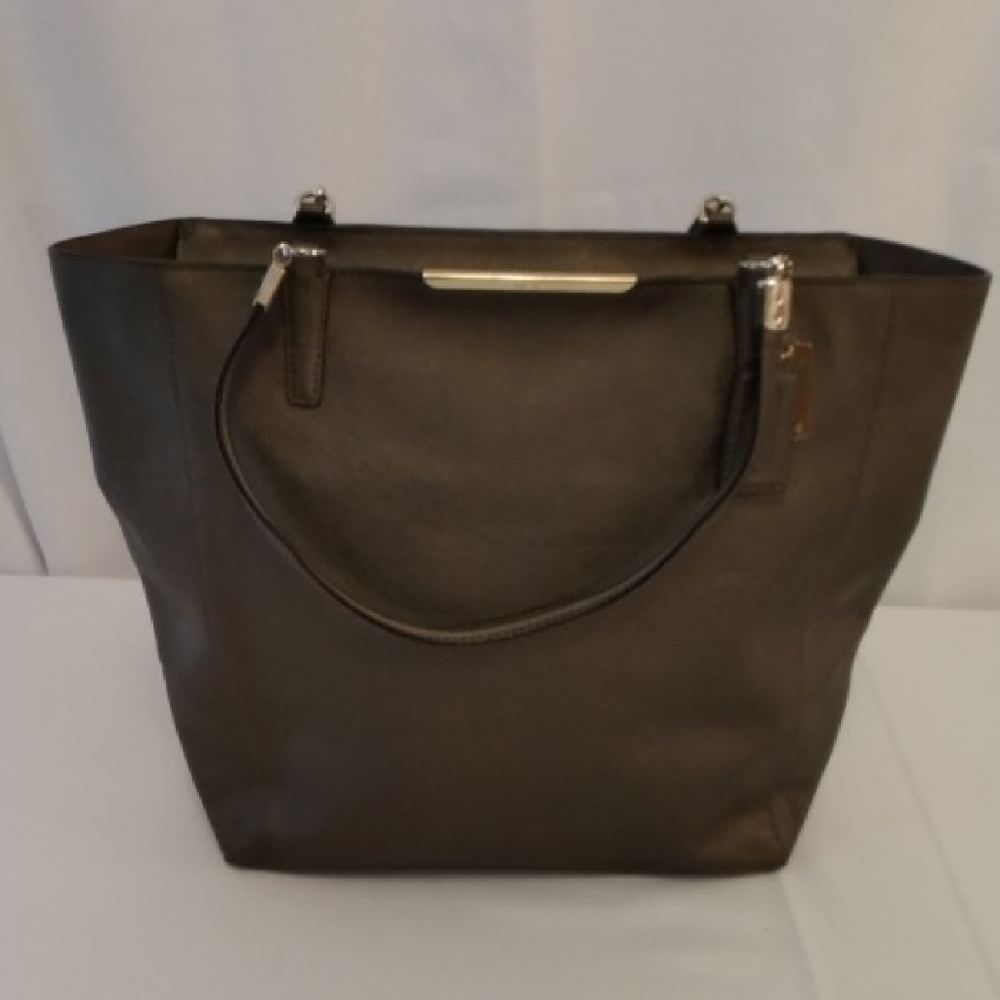 Coach Elegant Dark Brown Tote